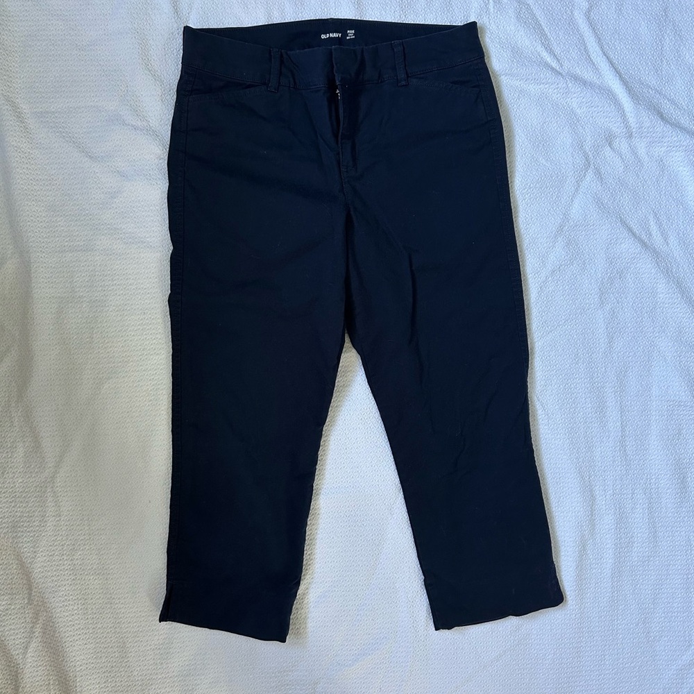 Lot of 3 Women’s Size 2 Pants Jeans Refuge The Limited Old Navy Crop - Picture 7 of 9